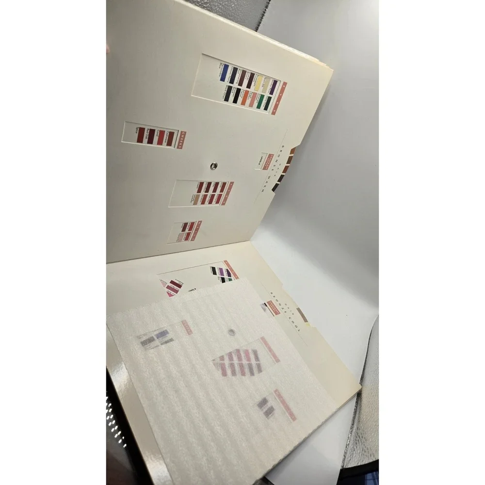 Vintage 1992 Mary Kay ColorLogic Glamour Shade Guide Consultant Book Kit